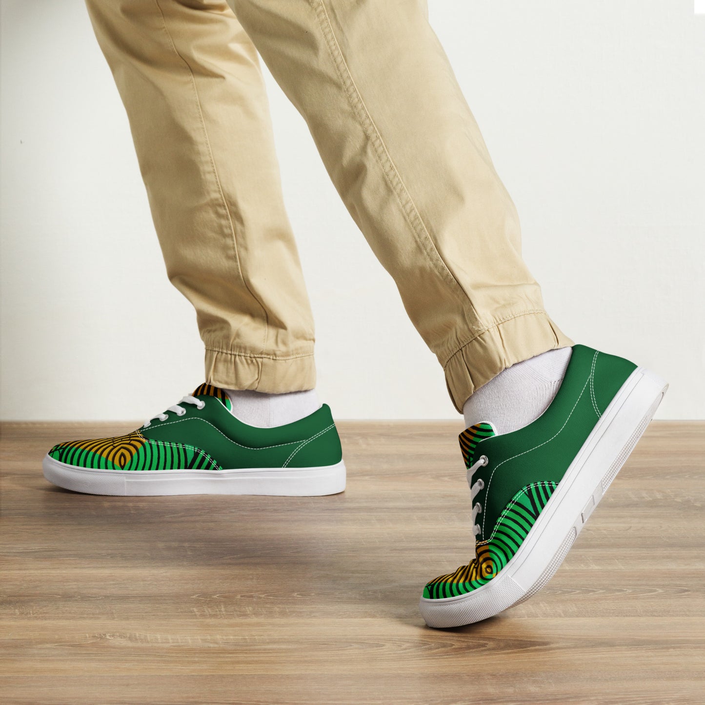 Lagos Boy Men’s lace-up canvas shoes