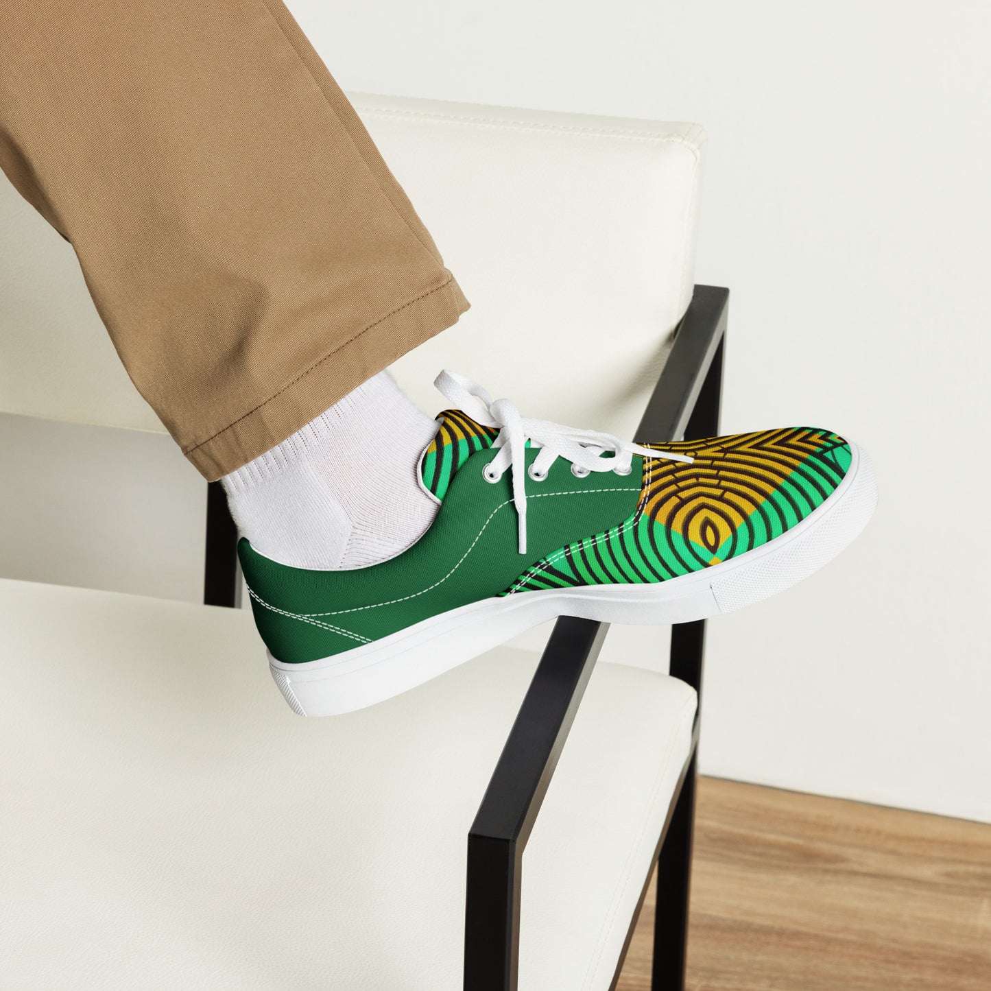 Lagos Boy Men’s lace-up canvas shoes