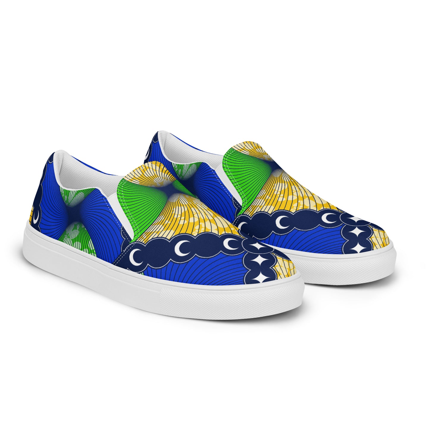 Blue Women’s slip-on canvas shoes