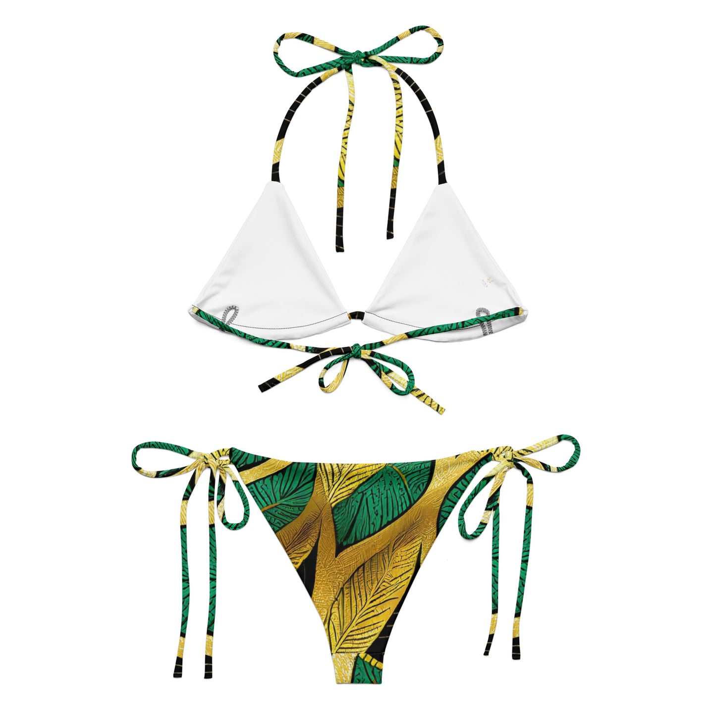 Jamaica recycled string bikini