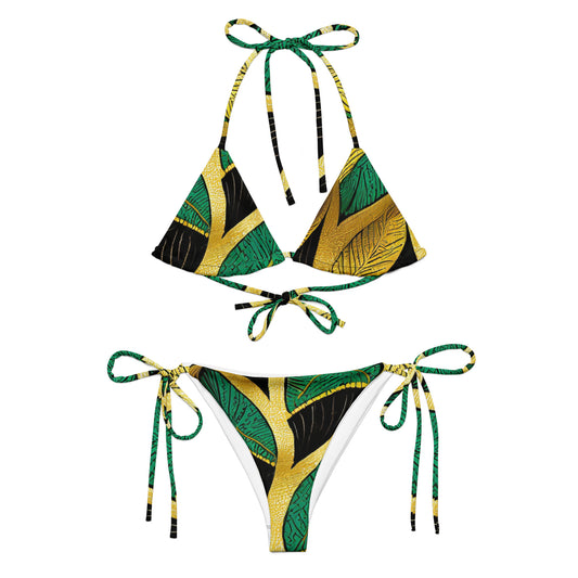 Jamaica recycled string bikini