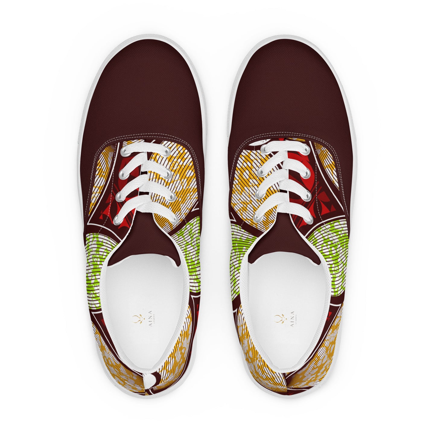 Cameroon Men’s lace-up canvas shoes