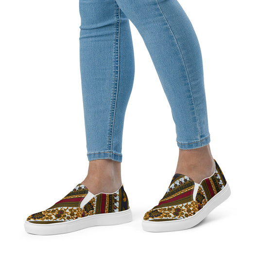 Cairo Women’s slip-on canvas shoes